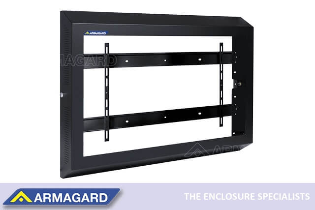 Een Armagard 32" ligatuur bestendige TV-beschermer