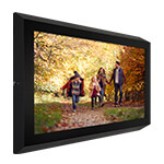 De Armagard slagvaste TV-schermbeschermer, links gerichte weergave