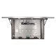 Open, frontaalgerichte 316 waterdichte monitor enclosure