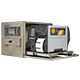 Bescherm kast voor Zebra ZT411 printer met open behuizingsdeur en uitschuifbare printerlade