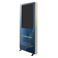 Digitale etalage totem van Armagard voor de detailhandel
