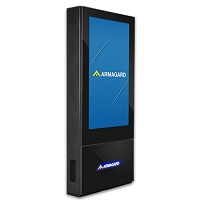 De Armagard digitale buitenzuil voor openbaar vervoer