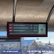 DynaScan DS371BT4 hoge helderheid LCD display behuizing bij een busstation van een skiresort