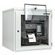 Industriële labelprinter behuizing met een Zebra ZT411