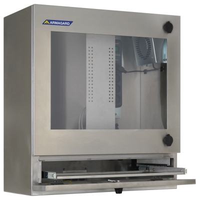 SENC-400 roestvast stalen PC-kast van Armagard B.V.