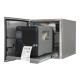 RVS printerbehuizing en geïntegreerde SATO CL4NX labelprinter
