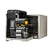 RVS printerbehuizing en geïntegreerde Zebra ZT411 industriële printer, open