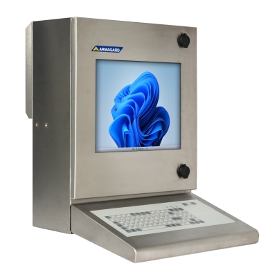 De SENC-300 waterdichte industriële pc-werkplek van Armagard B.V.