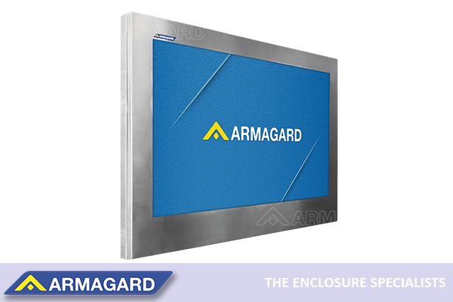Armagard 55-inch industrieel beeldscherm voor voedselproductie