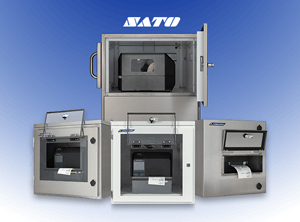 Het assortiment Armagard-behuizingen voor SATO industriële printers